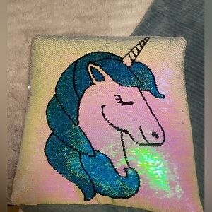 Sequence kids unicorn pillow with pillow case